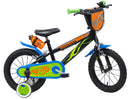 Bicicletta per Bambino 14" 2 Freni  Nerf Nera