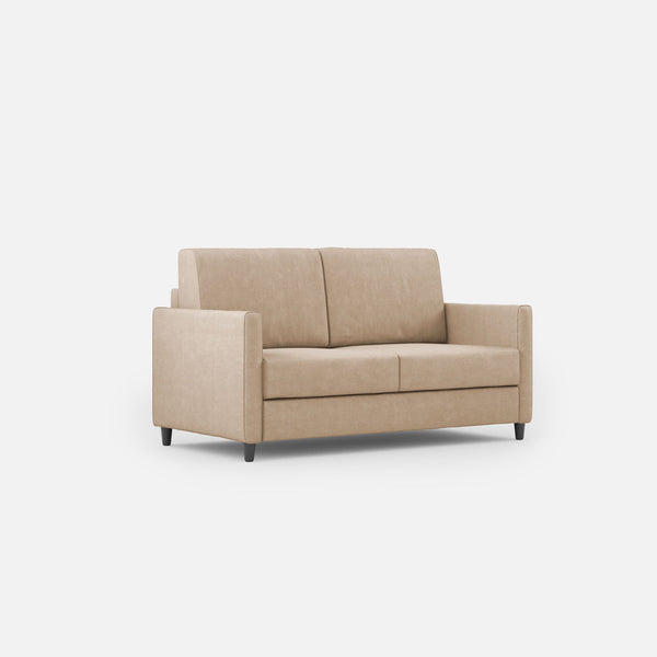 Divano 2 Posti 138x85x85 cm Karay in Tessuto Beige online