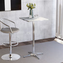 Tavolo da Bar in Acciaio Inox 60x60 cm  Break