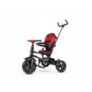 Triciclo a Spinta Pieghevole per Bambini con Maniglione Direzionabile Qplay Rito Star Rosso