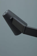 Lampada da Tavolo 42x15xH60,5 cm in Metallo Kobi Nero