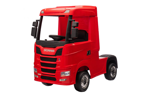 prezzo Camion Elettrico per Bambini 126x68x102 cm 24V Scania Rosso