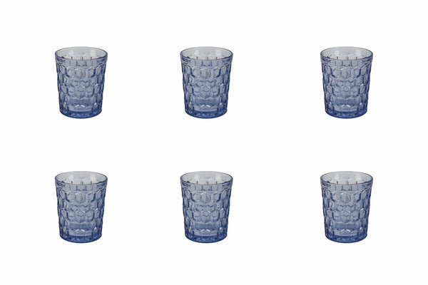 online Set 6 Bicchieri Acqua in Vetro 250 ml Villa d'Este Home Tivoli Ottagono