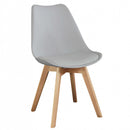 Sedia Marsiglia 48x43x82 h cm in Plastica Grigio