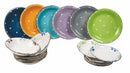 Servizio Piatti 18 Pezzi in Hard Dolomite Villa d'Este Home Tivoli Margarita Multicolor