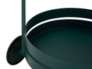 Carrello Saturno Ottanio 40x49,5x61 cm in Metallo Verde acqua      