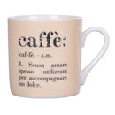 Set 6 tazzine Caffè Ø6x6 cm in New Bone China VdE Tivoli 1996 Chocolate
