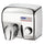 Asciugamani Elettrico Antivandalo con Pulsante 2400W Vama Ariel LP Acciaio Inox Lucido