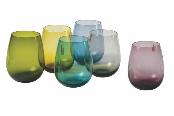 Set 6 Bicchieri Acqua in Vetro Villa d'Este Home Tivoli Happy Hour acquista