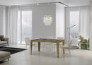 Tavolo Allungabile 160-264x90x80 cm Flame Evolution Cemento