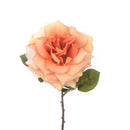 Set 4 Rose Artificiali Aperta Altezza 50 cm 