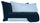Set Lenzuola Sopra Sotto e Federe Doubleface Blu Scuro\/Azzurro Varie Misure