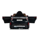 Macchina Elettrica per Bambini Licenza Ufficiale Mini Cooper S Cabrio 12V Sedili in Pelle e Telecomando Nero
