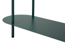 Libreria Saturno Ottanio 118x31x139 cm in Metallo Verde acqua      