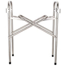 Barbecue a Carbone Carbonella BBQ Grill con Piano d'Appoggio in Acciaio Inox 