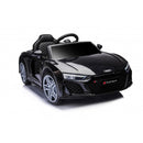 Macchina Elettrica per Bambini 12V Licenza Ufficiale New Audi R8 Spyder con Telecomando e Sedile in pelle Nero     