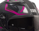 Casco Integrale per Scooter Visiera Lunga CGM Mach 2 316G Fucsia Fluo Opaco Varie Misure