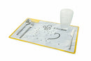 Set 6 Tovagliette 43x28 cm in Pvc Villa d'Este Home Tivoli Enigmistica