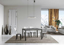 Tavolo Allungabile 120-224x90x80 cm Everyday Evolution Cemento