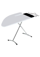 Asse da Stiro Completo Combiboard 125x48 cm con Piano Stiramaniche Regolabile in Altezza