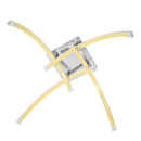 Plafoniera con 4 Bracci a Led 36W Luce Calda Rizzetti