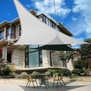 Tenda Vela da Giardino Triangolare 3x3x3 m Rizzetti Bianca