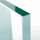Tavolino da Soggiorno in Vetro Temperato 110x43x60 cm Rizzetti Luxury Z-01