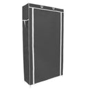 Scarpiera Salvaspazio 10 Ripiani 88x28x160 cm Rizzetti Grigia