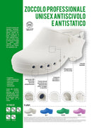 Zoccoli Sanitari Professionali Rizzetti Verde Varie Taglie