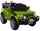 Macchina Elettrica per Bambini 2 Posti 12V Jepsen Fuoristrada 4x4 Verde