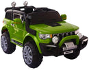 Macchina Elettrica per Bambini 2 Posti 12V Jepsen Fuoristrada 4x4 Verde
