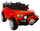 Macchina Elettrica per Bambini 2 Posti 12V Jepsen Fuoristrada 4x4 Rossa