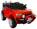 Macchina Elettrica per Bambini 2 Posti 12V Jepsen Fuoristrada 4x4 Rossa