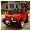 Macchina Elettrica per Bambini 2 Posti 12V Jepsen Fuoristrada 4x4 Rossa