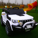 Macchina Elettrica per Bambini 2 Posti 12V Jepsen Fuoristrada 4x4 Bianco