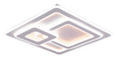 Plafoniera da Interno a LED in Metallo Bianco Opaco