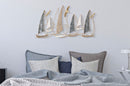 Pannello Vela Light 123,8x5,1x69,9 cm in Ferro Multicolor      