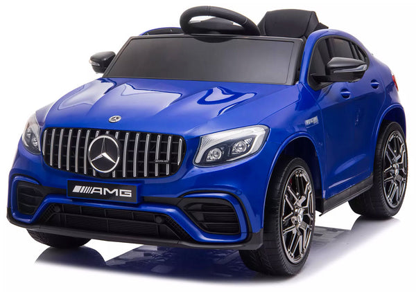 online Macchina Elettrica per Bambini 12V con Licenza Mercedes GLC 63S Coupè Blu Metallizzato
