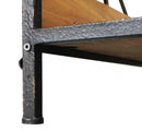 Mobile  Basil 62x49,5x147 h cm in Truciolare bilaminato Marrone