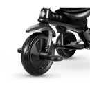 Triciclo a Spinta per Bambini con Maniglione Direzionabile Qplay Cosy Nero