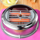 Macchina per Zucchero Filato 450W in Plastica Rosa