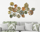 Pannello Leaf 117x7x74 cm in Ferro