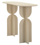 Console Dune 120x40x75,5 cm in Ferro Crema      
