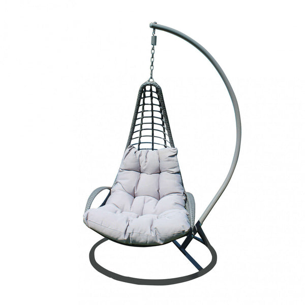 prezzo Dondolo Lipari in Wicker Grigio