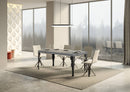 Tavolo Allungabile 200-460x90x77 cm Paxon Cemento Telaio Antracite 