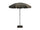 Ombrellone da Giardino Ø2 m Palo Ø33 mm in Acciaio Maffei Borgo Beige