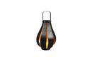 Lampada tavolo da Esterno a LED in Metallo Argento Anticato