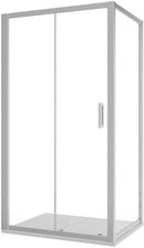 Box Doccia Angolare 80x110 cm Cristallo Trasparente 6mm H185 Rizzetti Picture