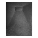 Piatto Doccia 70x150 cm Effetto Pietra Rizzetti Muse Ardesia Nero
