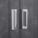 Porta Doccia in Cristallo Trasparente 6mm H185 Rizzetti Jay Varie Misure
